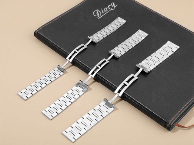 Stainless steel bracelet Cartier Tank Solo replacement watch band