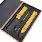 Franck Muller Conquistador 8001 Black alligator leather watch straps (3)
