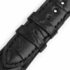 Shop bespoke best quality alligator leather straps for Omega Seamaster, De Ville,  Aqua Terra, and more leather straps black brown replacement watch bands for sale