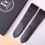 Buy Custom Blancpain fifty fathoms and Black Knight 5000 Black leather strap handmade straps