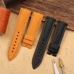 Buy Canvas Panerai Luminor Orange White Canvas Nylon Strap 22mm 24mm 26mm Handmade watch band
