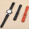 Genuine best quality Belly-scale black brown alligator crocodile custom Bvlgari leather watch strap & watch band replacement for Bvlgari Diagono Aluminium AL38A L3276 mens and women's luxury watch - OEM aftermarket high-end straps and watchbands online at a low price from dr watchstrap