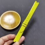 Custom replacement Green Patent leather Bulgari Bvlgari B Zero1 watch band strap