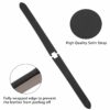 Best high-end quality material custom black satin Cartier watch strap and watch band replacemetn for Cartier De Pasha luxury watches - Shop the premium soft smooth satin straps and watch bands from DR Watchstrap online at a low price