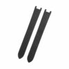 Best high-end quality material custom black satin Cartier watch strap and watch band replacemetn for Cartier De Pasha luxury watches - Shop the premium soft smooth satin straps and watch bands from DR Watchstrap online at a low price