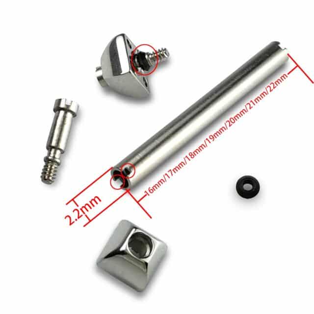 Replacement Cartier pasha tube & screw for sale
