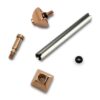 Replacement Cartier pasha tube & screw rose gold for sale