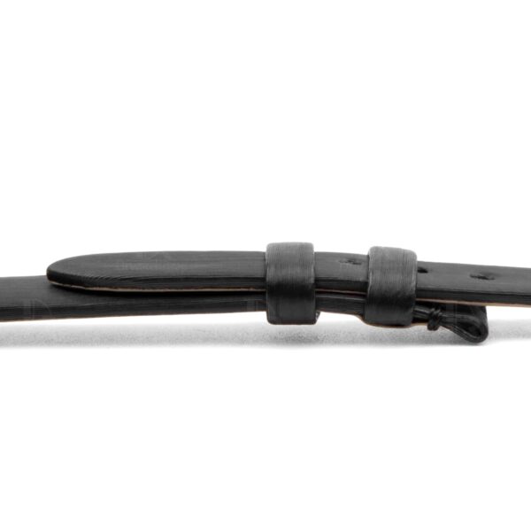 Best quality black Satin Cartier Baignoire watch strap replacement watch band for for Cartier Baignoire watches oniline at a low price - Handmade OEM Cartier straps for sale