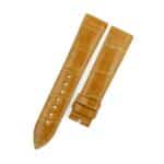 Buy custom Cartier Roadster Yellow leather watch straps 15.5mm 19mm 20mm handmade for sale