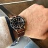 Custom Vintage leather strap for Rolex Submariner / Datejust / Sky Dweller 20mm (10 colors)