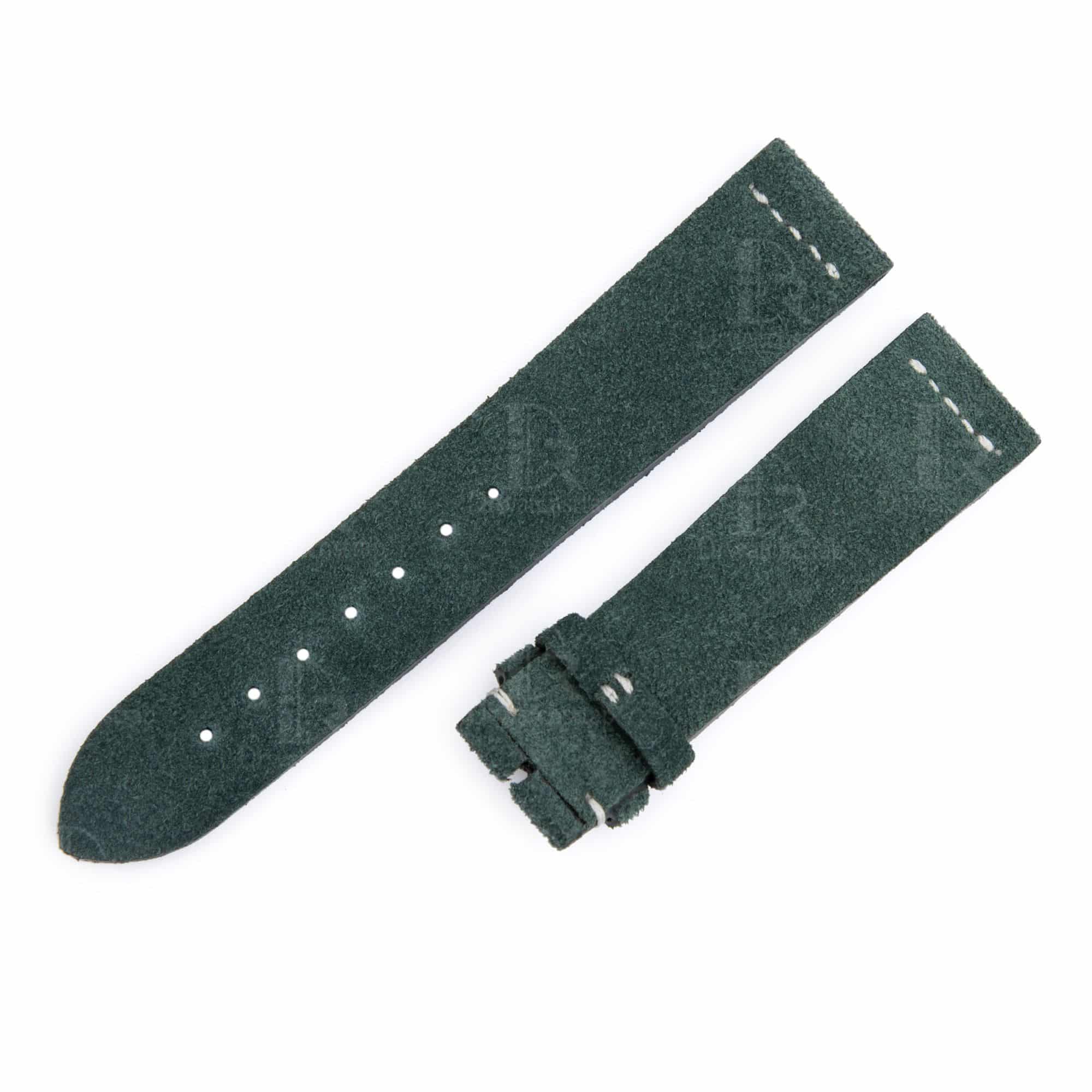 Custom best quality OEM vintage green old Suede Rolex leather strap and watch band with 20mm lug size for Rolex green Submariner, Datejust, Day-date, Sky-Dweller and other watches - Shop the premium aftermarket straps online at a low price