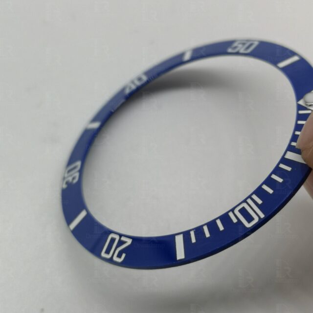Replacement Submariner 2-Tone Black Ceramic Bezel Insert for sale