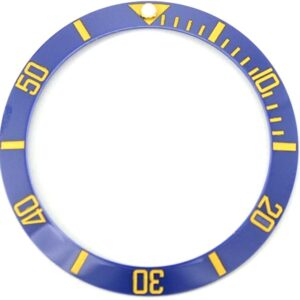 Rolex Submariner 2-Tone Blue ceramic bezel insert replacement