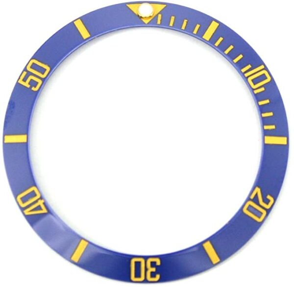 Rolex Submariner 2-Tone Blue ceramic bezel insert replacement