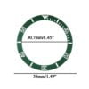 Rolex Hulk Kermit Green Ceramic Submariner Bezel Insert 116610LV replacement