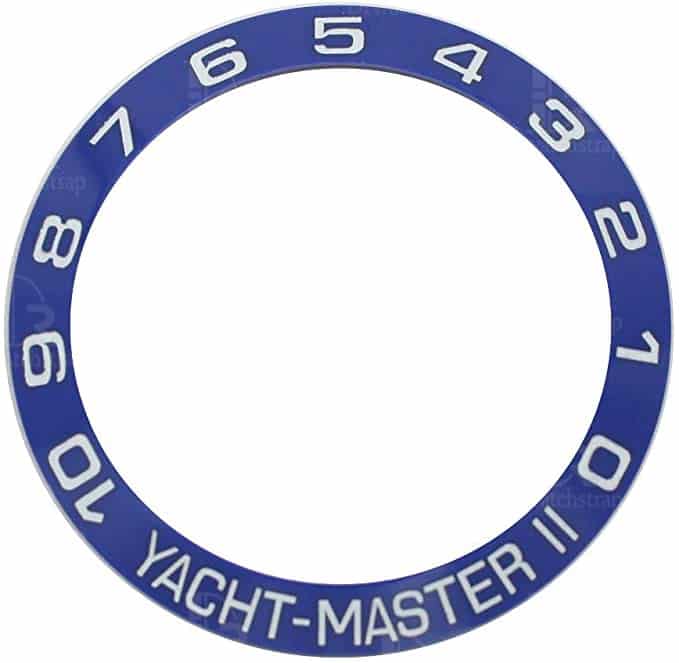 Replacement Rolex Yacht Master II 2 Blue Ceramic Bezel Insert for sale
