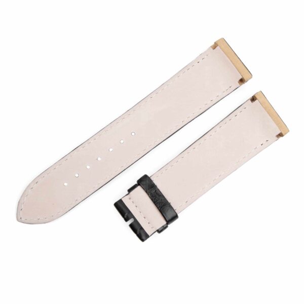 Handmade Black leather watch strap fit for Jaeger Lecoultre Reverso Mens - Image 10
