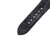 Handcrafted Black Croco leather band for Patek Philippe Nautilus 5711 5712