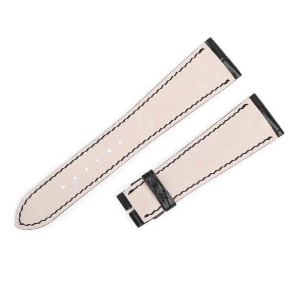 Custom handmade Patek Philippe black leather watch band for the Grand Complications, Calatrava, CALATRAVA watch straps 12mm 14mm 16mm 18mm 19mm 20mm 21mm 22mm 23mm 24mm