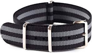 Replacement Nato strap for Vintage Rolex Omega James bond