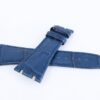 Handmade replacement Audemars Piguet Royal Oak Blue Leather watch band American Alligator leather custom made
