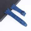 Buy handmade replacement Audemars Piguet Royal Oak Blue Leather watch strap 28mm lug size