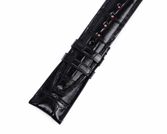 American Alligator Leather - Soft to the touch and comfortable on the wrist, Each band has unique pattem.