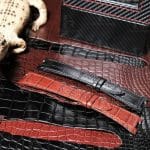 patek philippe ladies nautilus 7011 brown leather alligator watch band dr watch strap (2)