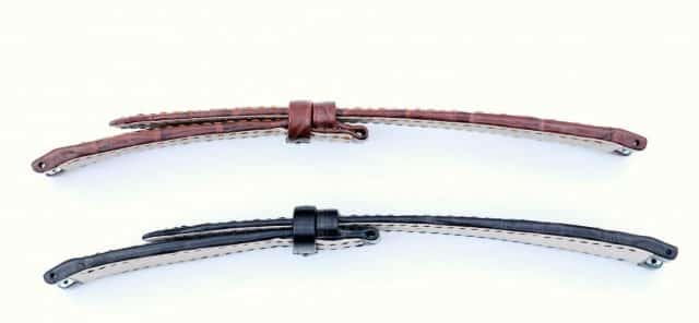 Handcrafted Black Croco leather band for Patek Philippe Nautilus 5711 5712