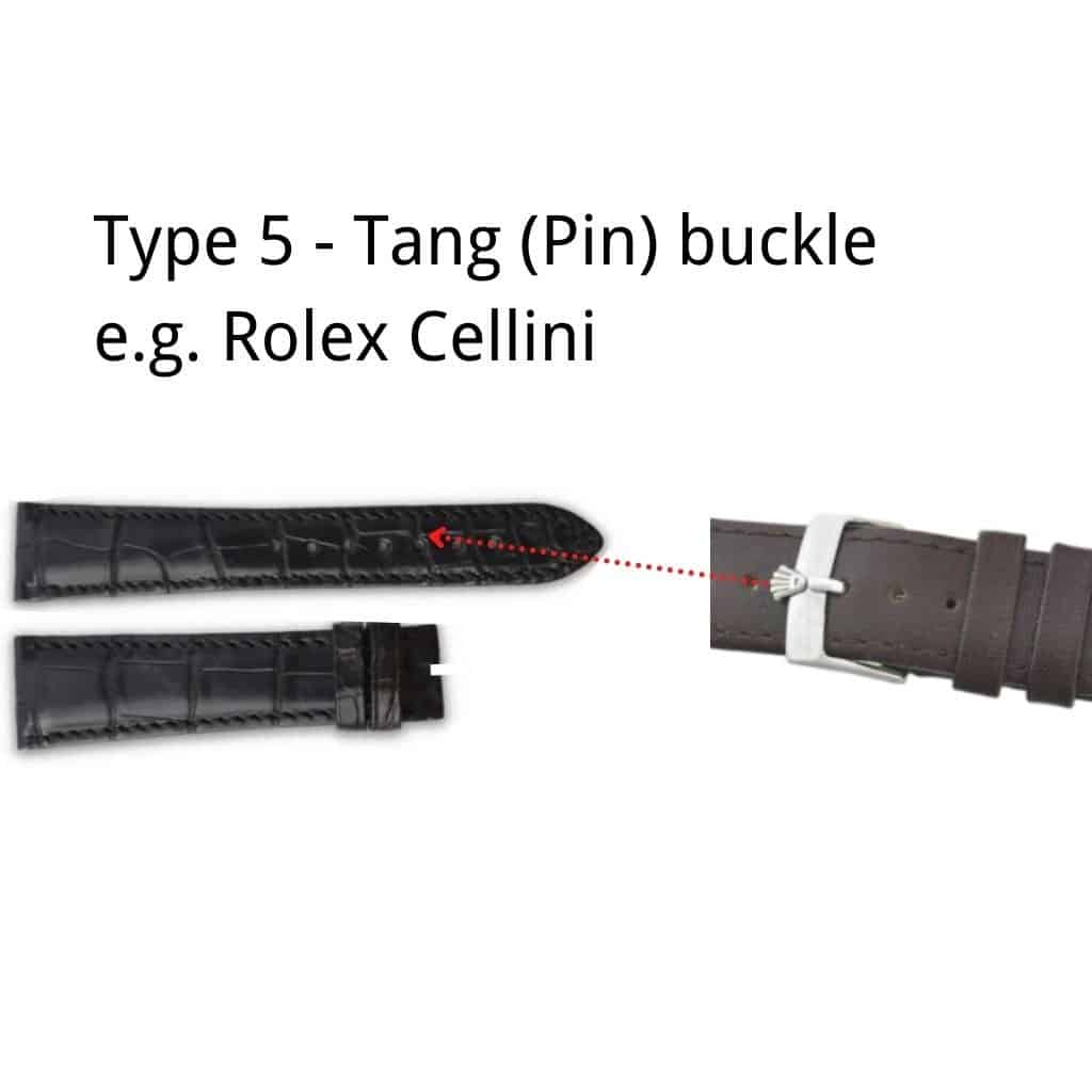 Rolex Cellini Tang (Pin) buckle
