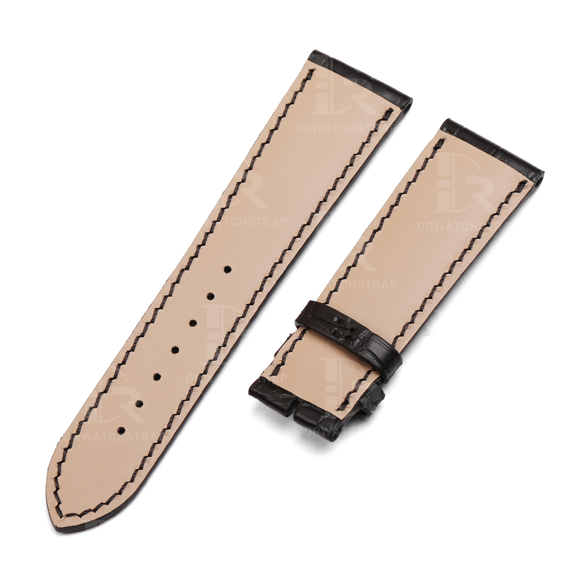 Buy Custom Zenith ELITE ACADEMYEL PRIMERO Black Leather Strap 19mm 20mm 21mm 22mm Replacement for watch band (2)