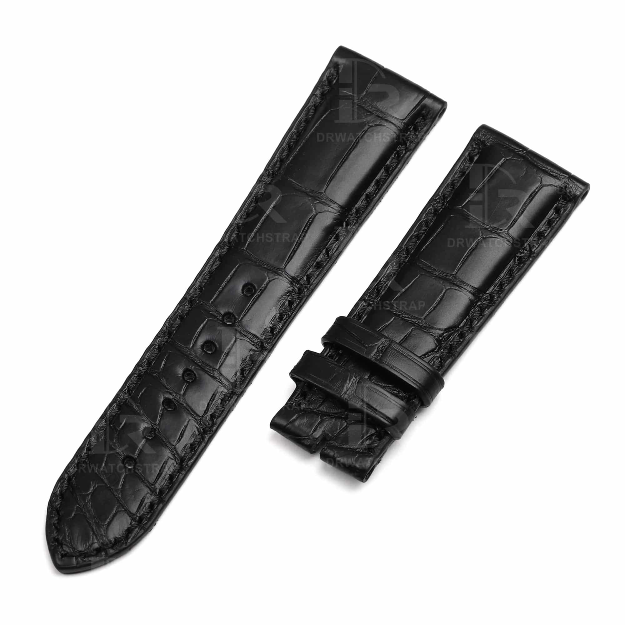 Buy Custom Zenith ELITE ACADEMYEL PRIMERO Black Leather Strap 19mm 20mm 21mm 22mm Replacement for watchband (1)