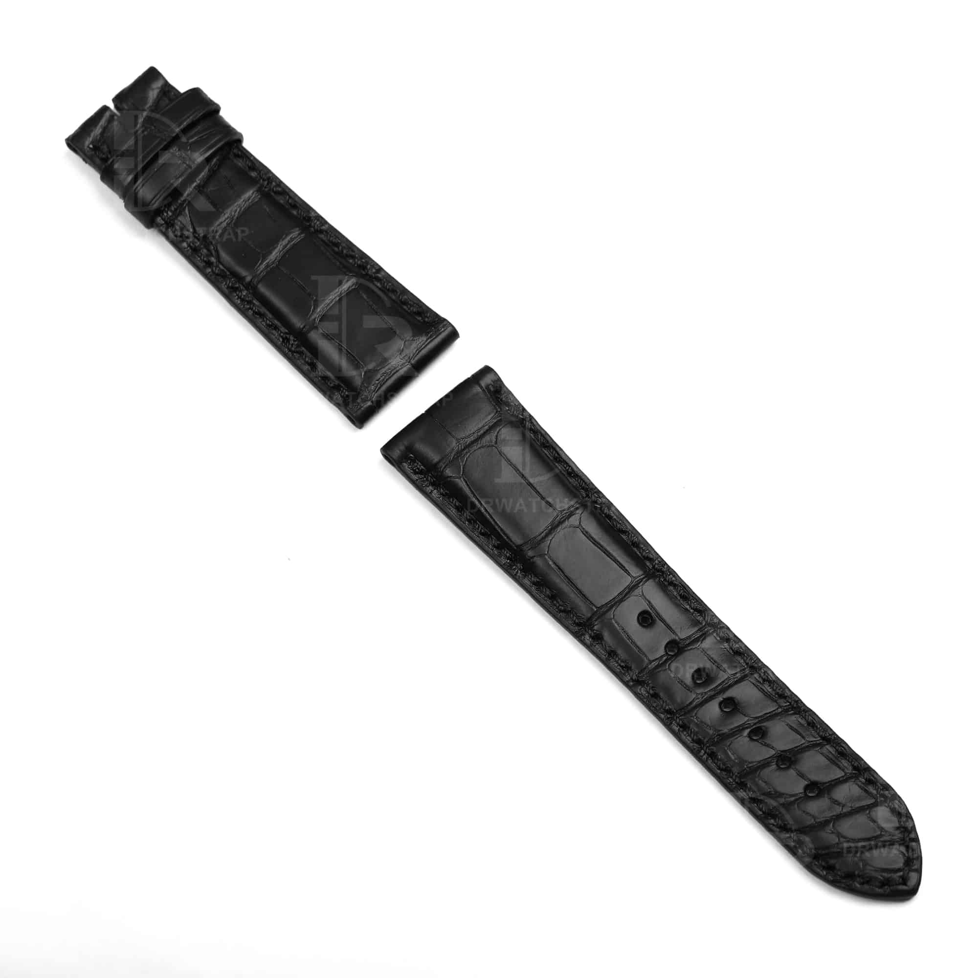 Buy Custom Zenith ELITE ACADEMYEL PRIMERO Black Leather Strap 19mm 20mm 21mm 22mm Replacement for watchbands (1)