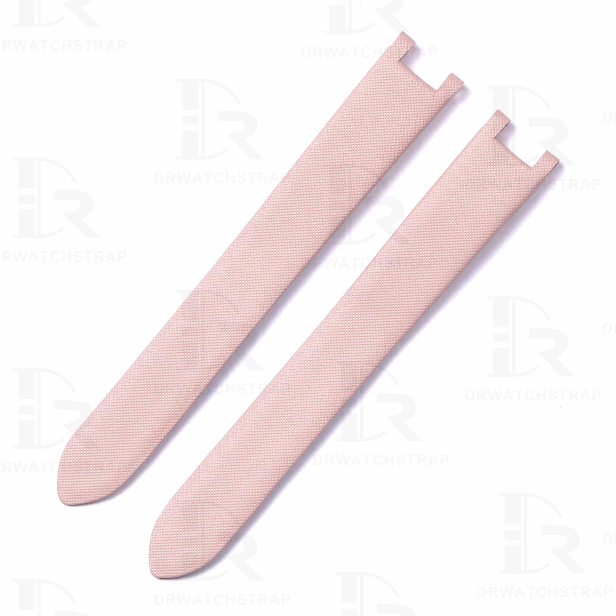 Custom Cartier Pasha Men and Lady Pink satin strap