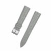Handmade leather watch strap Early Grey Alligator Round scale