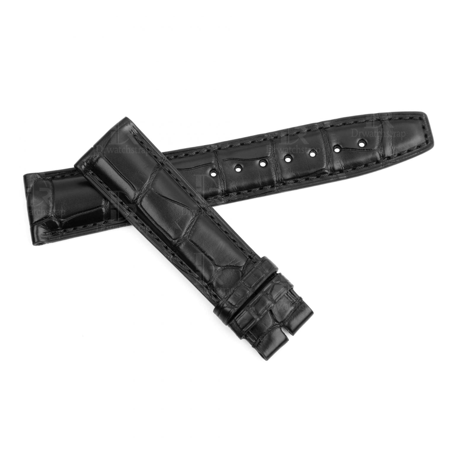 Custom replacement IWC leather strap 20mm 22mm Drwatchstrap