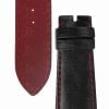 Custom 20mm 22mm 24mm Black leather strap for Tudor GMT watch