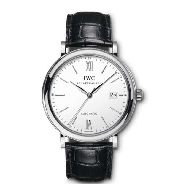 Replacement 20mm leather watch band for IWC watch