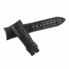 Custom alligator crocodile curved end links Audemars Piguet leather strap replacement Black Blue Brown White Orange Rose Gold band with multi colors and sizes online for sale 20mm 22mm 24mm