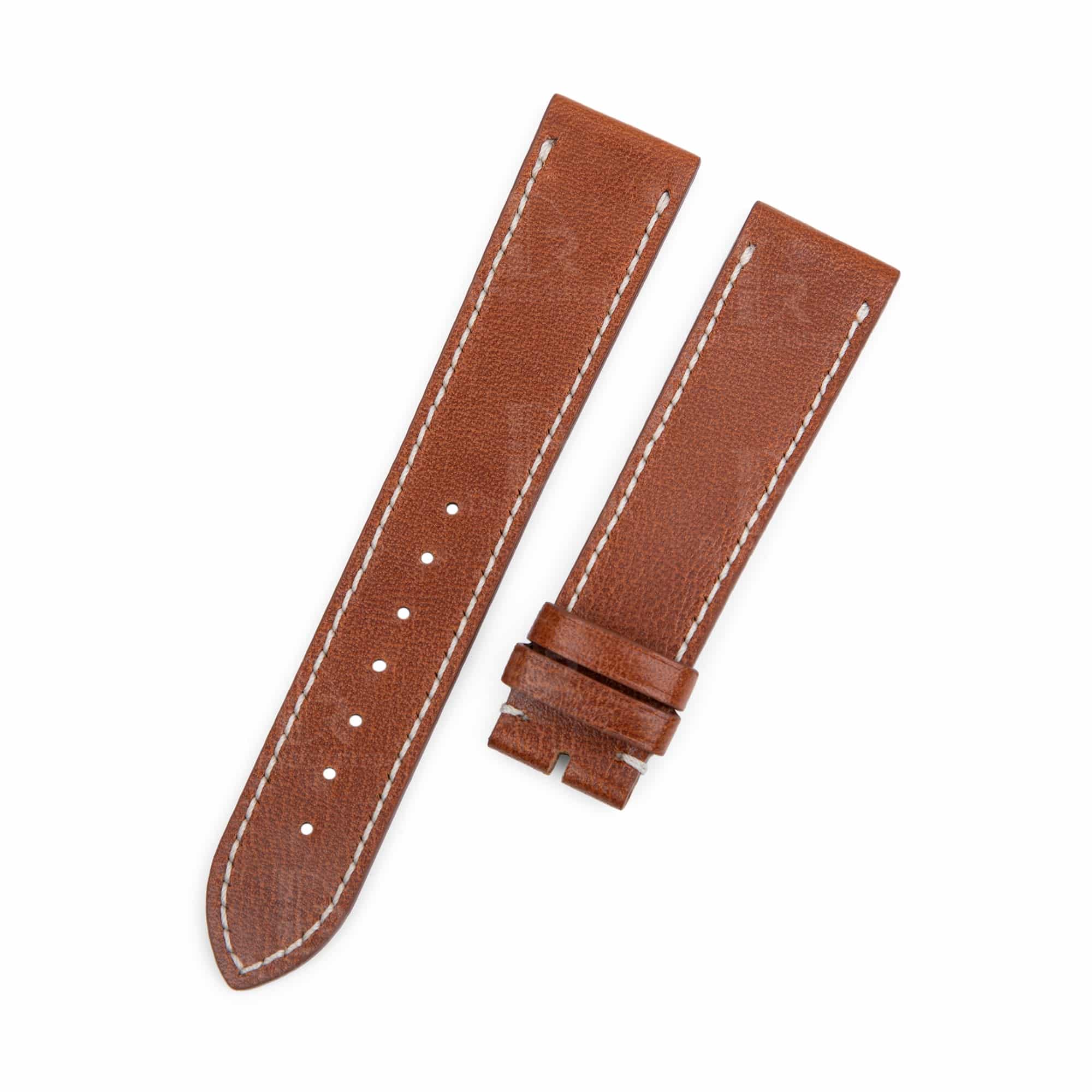 Hermes Heure H strap - Hermes Cape Cod strap for sale replacement - Custom best High-end qualtiy premium calfskin brown replacement leather Rolex Hermes Strap and watchband with 20mm lug size handmade for Rolex, Tudor, Patek Philippe universale watches online at a low price