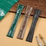 Buy Custom Patek Philippe grand Alligator Leather strap Replacement straps (2)