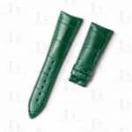 Cartier Roadster green alligator leather strap replacement watch band for sale (1)