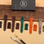 Custom leather strap replacement fit for Patek Philippe yellow alligator watch band - customized