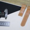 Custom aftermarket watch Oris BC4 straps and watch bands replacement for sale - premium black calf leather with white stitching watchbands online with brown strap or bracelet