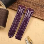 Buy custom Franck Muller Casablanca 8880 High gloss Brown leather watch strap 22mm handmade for sale (2)