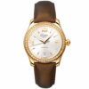 Best quality OEM premium Satin material brown leather watch straps and watch bands replacement for Glashutte Original Ladies Serenade luxury watches - Shop high-end handmade satin strap and watch band at a low price