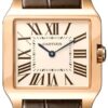 Custom alligator watch strap for Cartier Santos Dumont (Multi-colors)