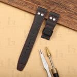 Best quality handmade OEM premium black calfskin replacement Tudor leather strap and watch band with red linning for Black Bay 58 41 GMT Heritage luxury watches 20mm 22mm 24mm online at a low price Shop the premium watchs traps and watchbands online