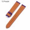 Hermes cape cod watch strap Purple Single tour sport band replacement for sale