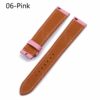 Hermes watch band Single tour Pink Epson Heure H leather strap replacement